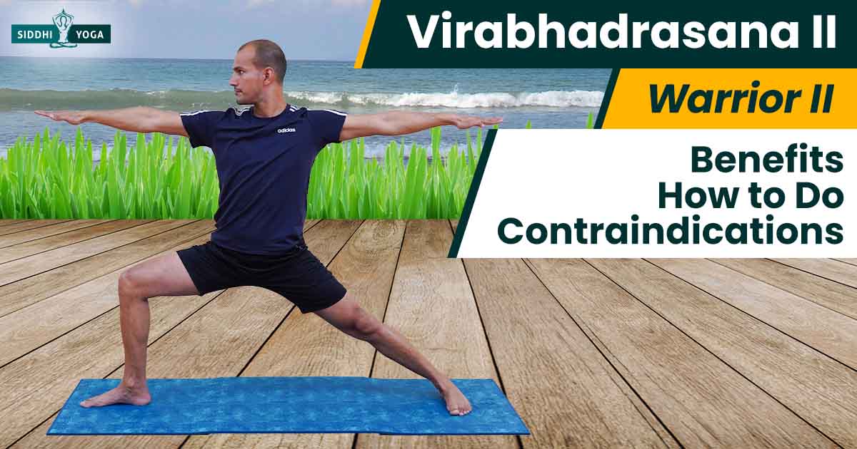 Warrior Pose Ii Yoga (Virabhadrasana II), Yoga Sequences, Benefits,  Variations, and Sanskrit Pronunciation