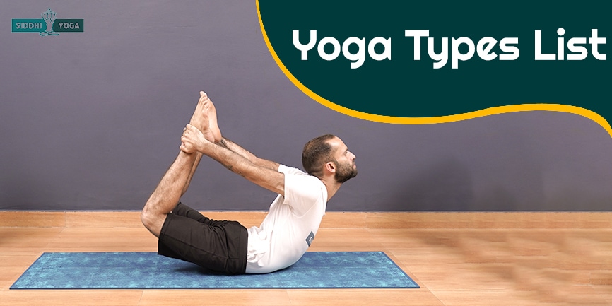 types of yoga banner