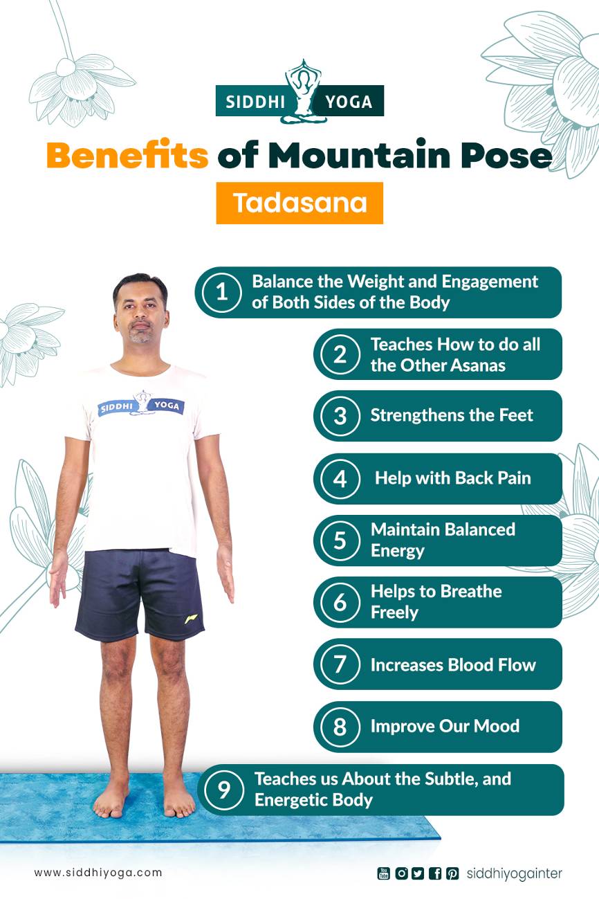 Mountain Pose (Tadasana): Instructions, Tips & Benefits
