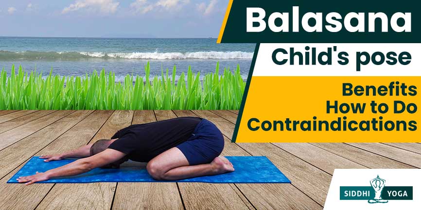 How to modify Child's Pose - Balasana - Ekhart Yoga