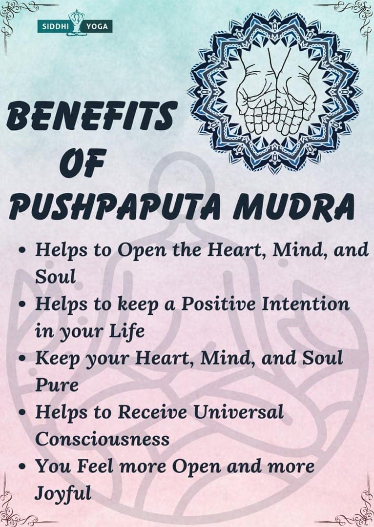 Pushpaputa Mudra Meaning, Benefits & How to Do | Siddhi Yoga