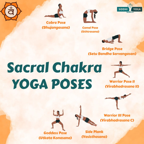 Sacral Chakra Yoga-Top Flows And Poses | Siddhi Yoga