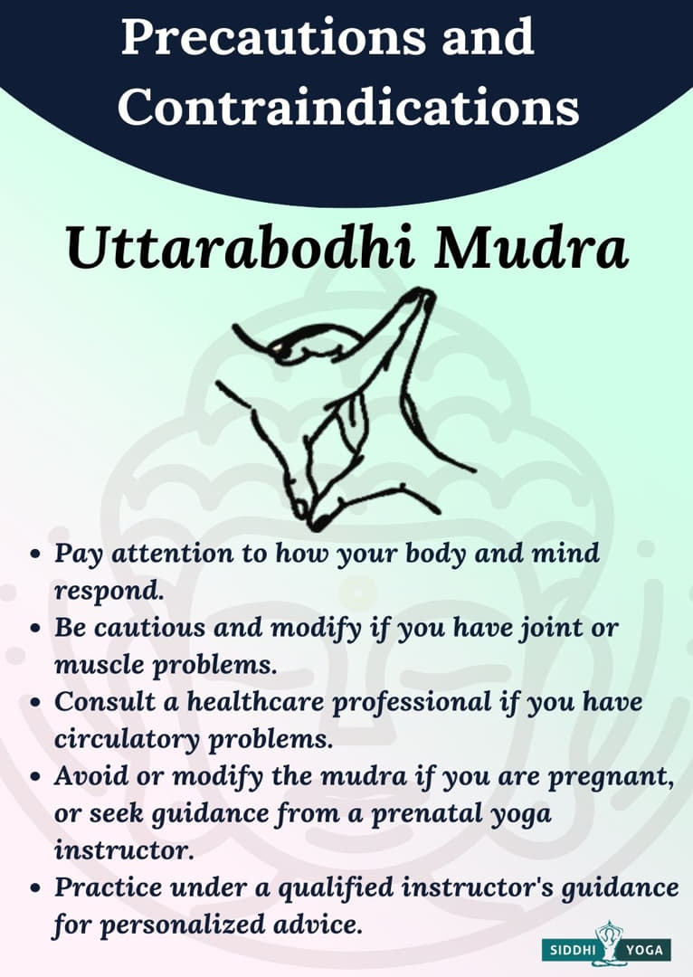 Uttarabodhi Mudra: Meaning and Benefits of it | Siddhi Yoga
