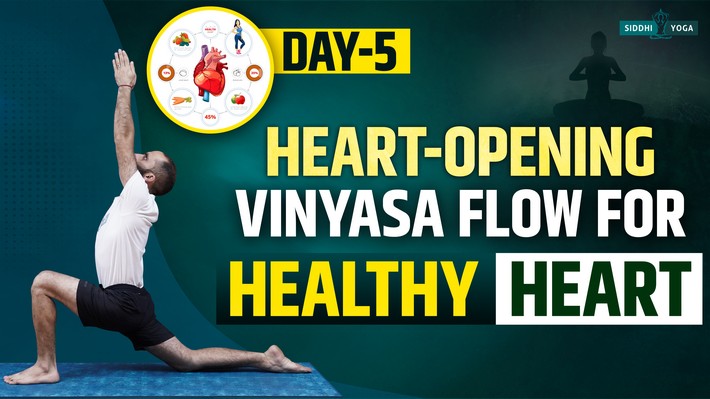 Heart Opening Yoga Vinyasa Energized and Open